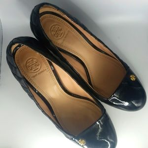 Authentic Tory Burch wedge heels